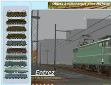 Tablet Screenshot of le-train-virtuel.net